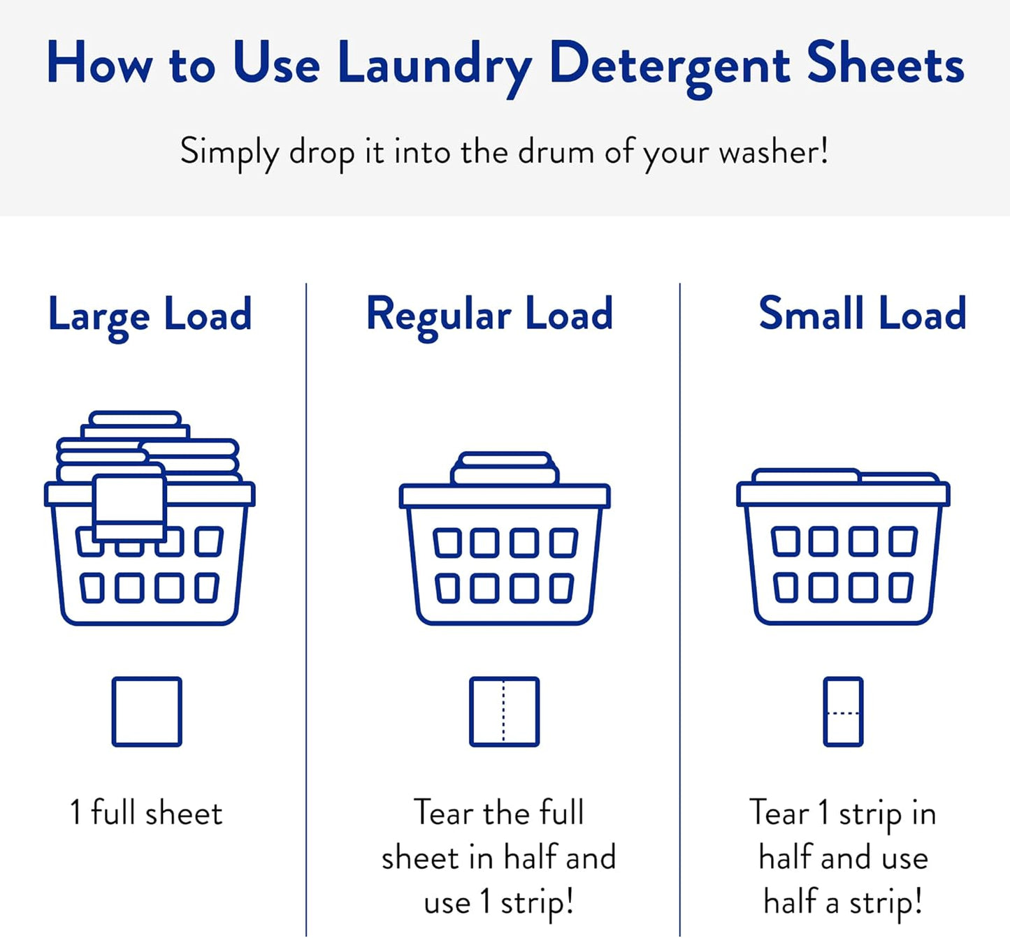 Clean People Laundry Detergent Sheets - Recyclable Packaging, Hypoallergenic, Stain Fighting - Ultra Concentrated, Laundry Soap - Fresh Scent, 32 Pack